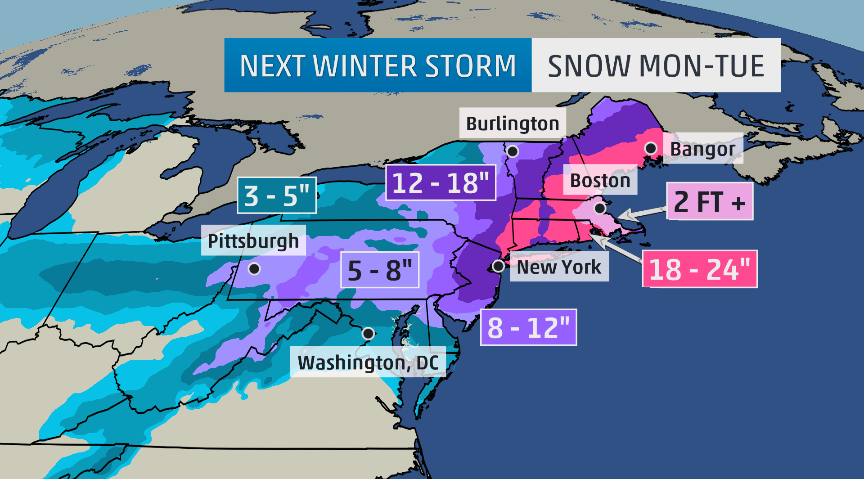 Winter Storm Snow Totals Map Winter Storm Juno: 5 Fast Facts You Need To Know | Heavy.com