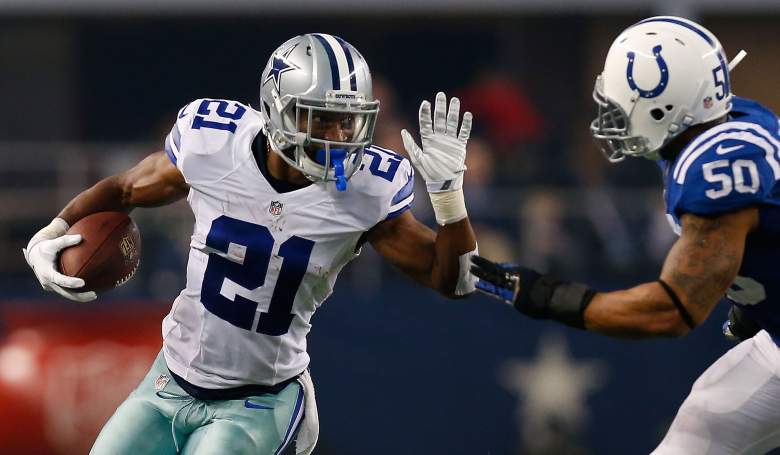 Cowboys running back Joseph Randle was arrested for the second time in 4 months. (Getty)