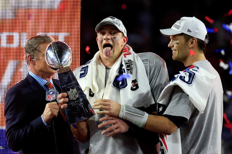 Rob Gronkowski, Tom Brady and the rest  of the Patriots will be looking for repeat championship in Super Bowl 50. (Getty)