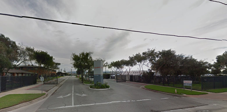 The entrance into the Torrance refinery. (Google Street View)