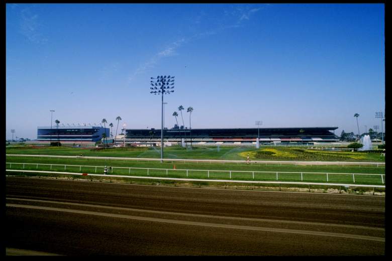 Hollywood Park Racetrack, the site the proposed Stadium will be built on. (Getty)