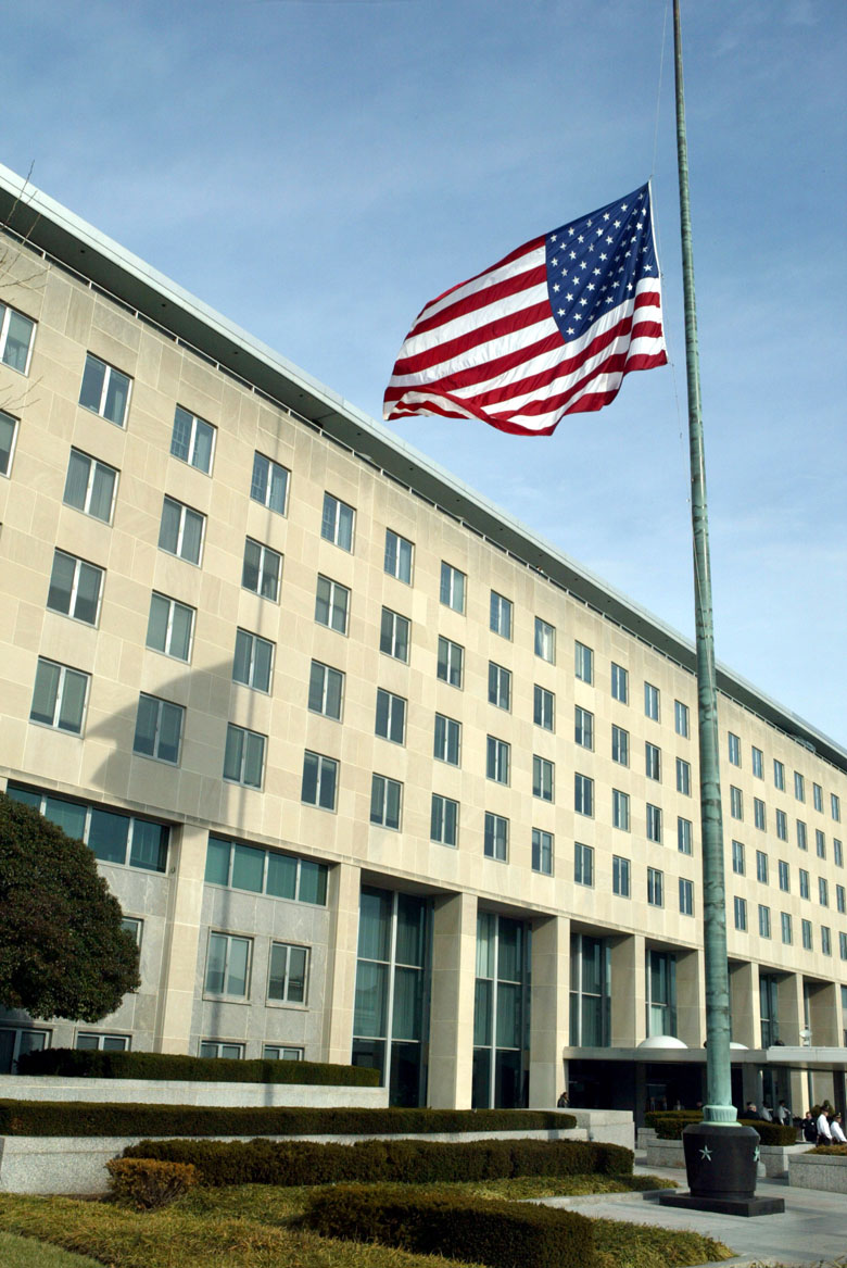 The U.S. State Department Building. (Getty)