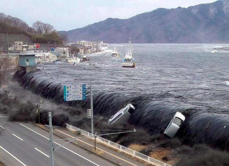 Earthquake in Japan, Tsunami in Japan