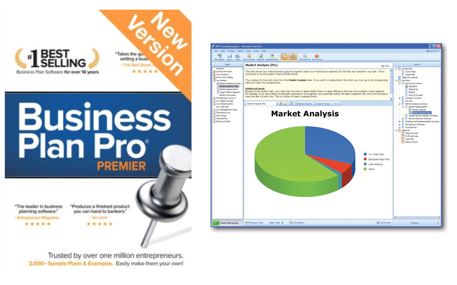 who has the best business plan software