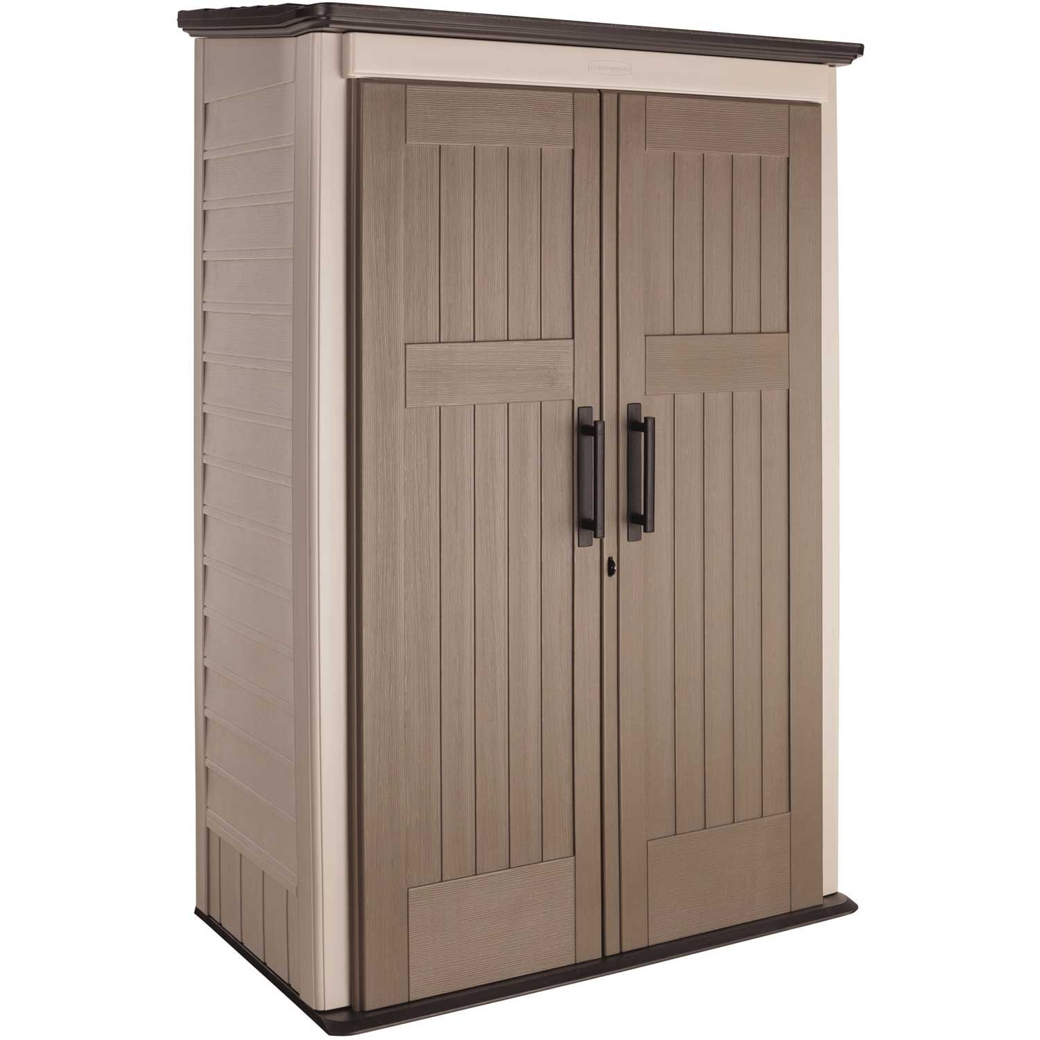 Rubbermaid 1887157 Vertical Outdoor Storage Shed All the Photos You