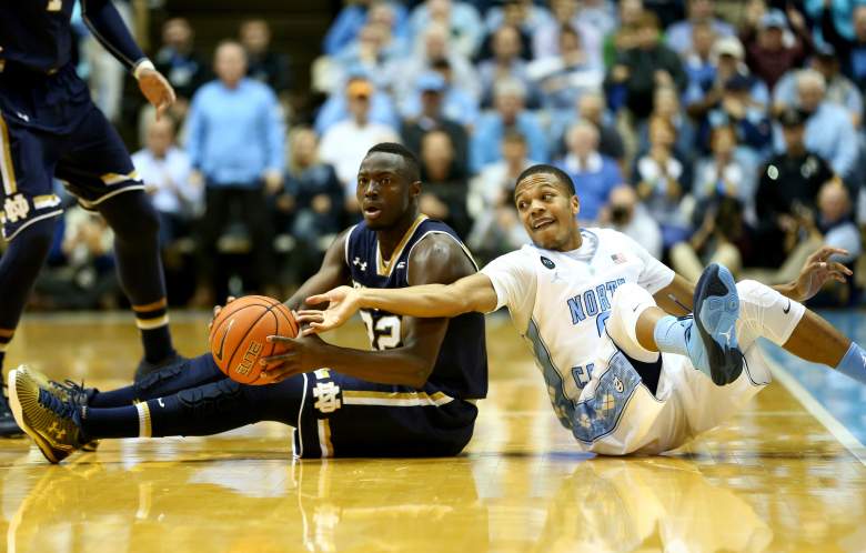 North Carolina and Notre Dame meet in the ACC Championship Game with the league's automatic bid on the line. (Getty)