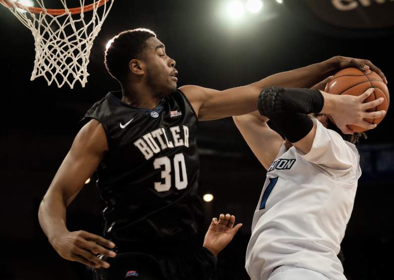 Kelan Martin, left, and the Butler Bulldogs are the No. 3 seed. (Getty)