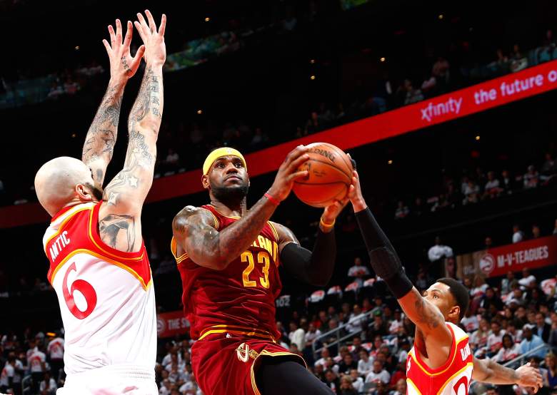LeBron James leads Cleveland into San Antonio to meet the Spurs in a prime time TNT matchup.