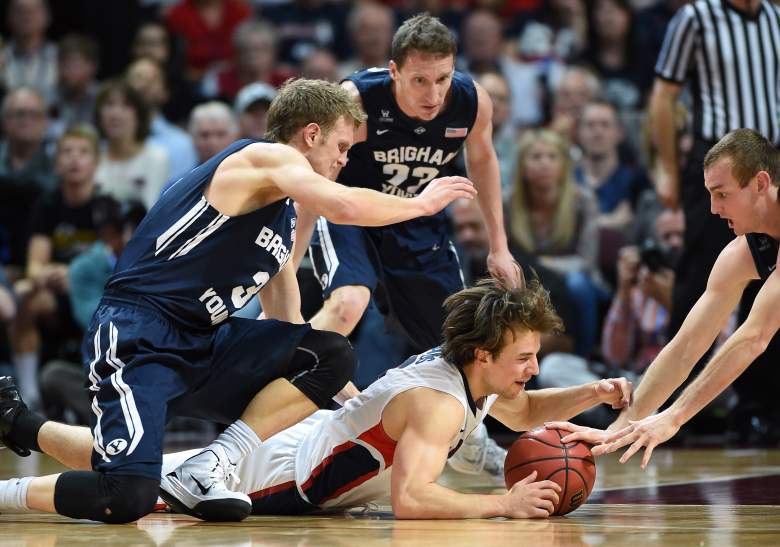 BYU is a slight favorite over Mississippi in their First Four game on Tuesday night. (Getty)
