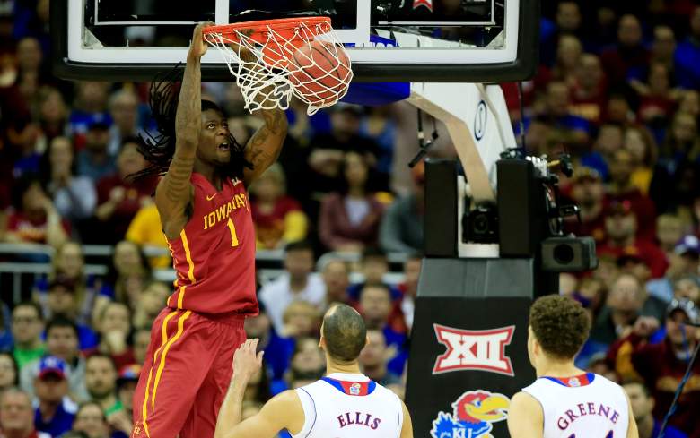 Jameel McKay and No. 3 seed Iowa State are favored over No. 14 UAB Thursday. (Getty)