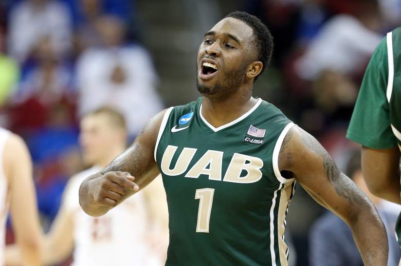 Denzell Watts and the surprising UAB Blazers are underdogs once again. (Getty)