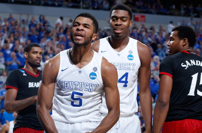 Kentucky is looking for a second straight Elite 8 appearance. (Getty)