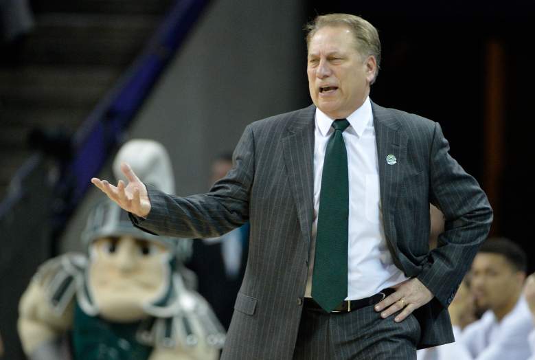 Tom Izzo's Michigan State Spartans always show up to play for March Madness. (Getty)