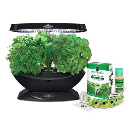 AeroGarden 7 LED Indoor Garden with Gourmet Herb Seed Kit