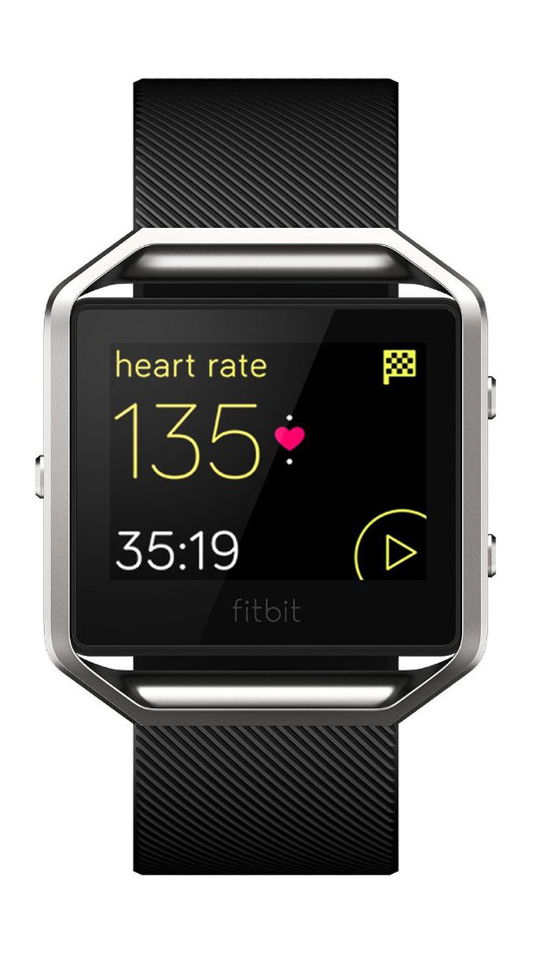fitbit blaze heart rate monitor