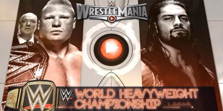 Brock Lesnar vs Roman Reigns 