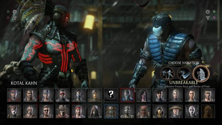 Mortal Kombat X characters