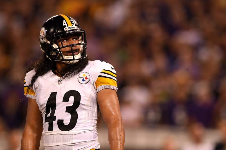 Troy Polamalu will go down as one of the greatest Pittsburgh Steelers in history. Getty)