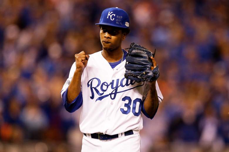 The Royals' Yordano Ventura gets the start against the White Sox. (Getty)