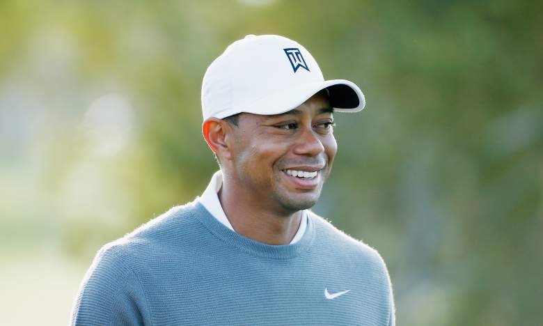 Tiger at the 2015 Waste Management Phoenix Open. Getty)