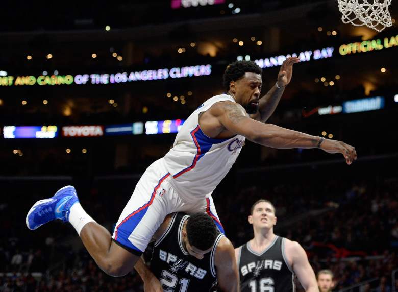 Clippers center DeAndre Jordan averaged 11,5 points and 15 rebounds per game during the regular season (Getty). 