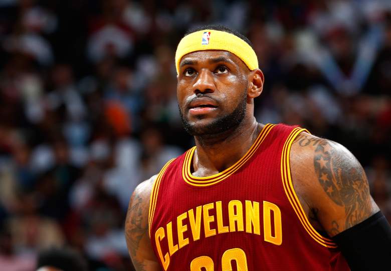 LeBron James and the Cavaliers have 11/5 odds to win the NBA championship. (Getty)