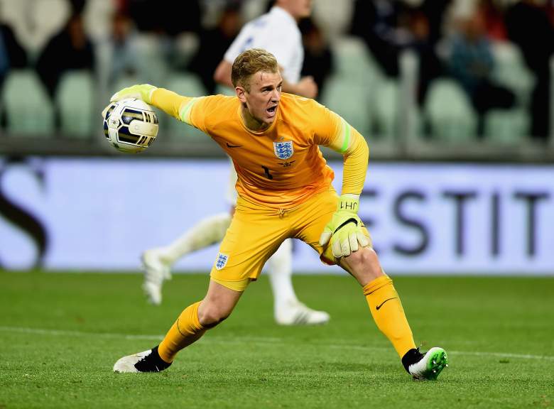 Manchester City goalie Joe Hart. (Getty)