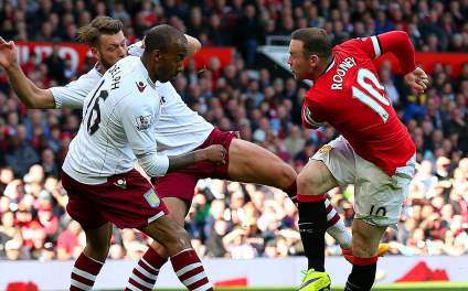 Watch: Wayne Rooney Scores Goal for Man Utd vs. Aston Villa