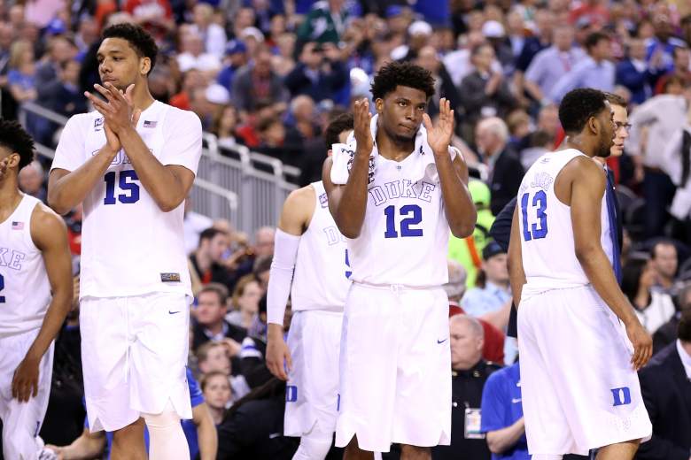 Duke had no problems advancing to the National Championship by beating Michigan State 81-61 on Saturday. (Getty)