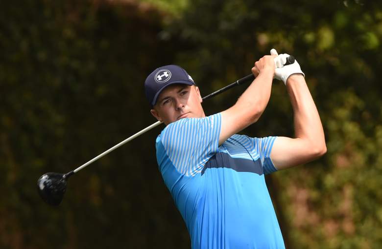 Jordan Spieth was on fire Thursday at the Masters, taking the first-round lead. (Getty)