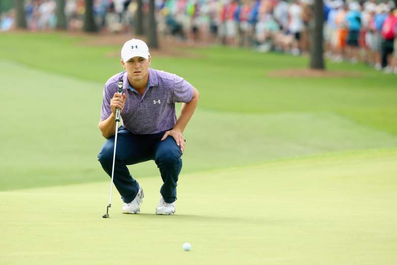 Jordan Spieth set a 36-hole record at the Masters. (Getty)