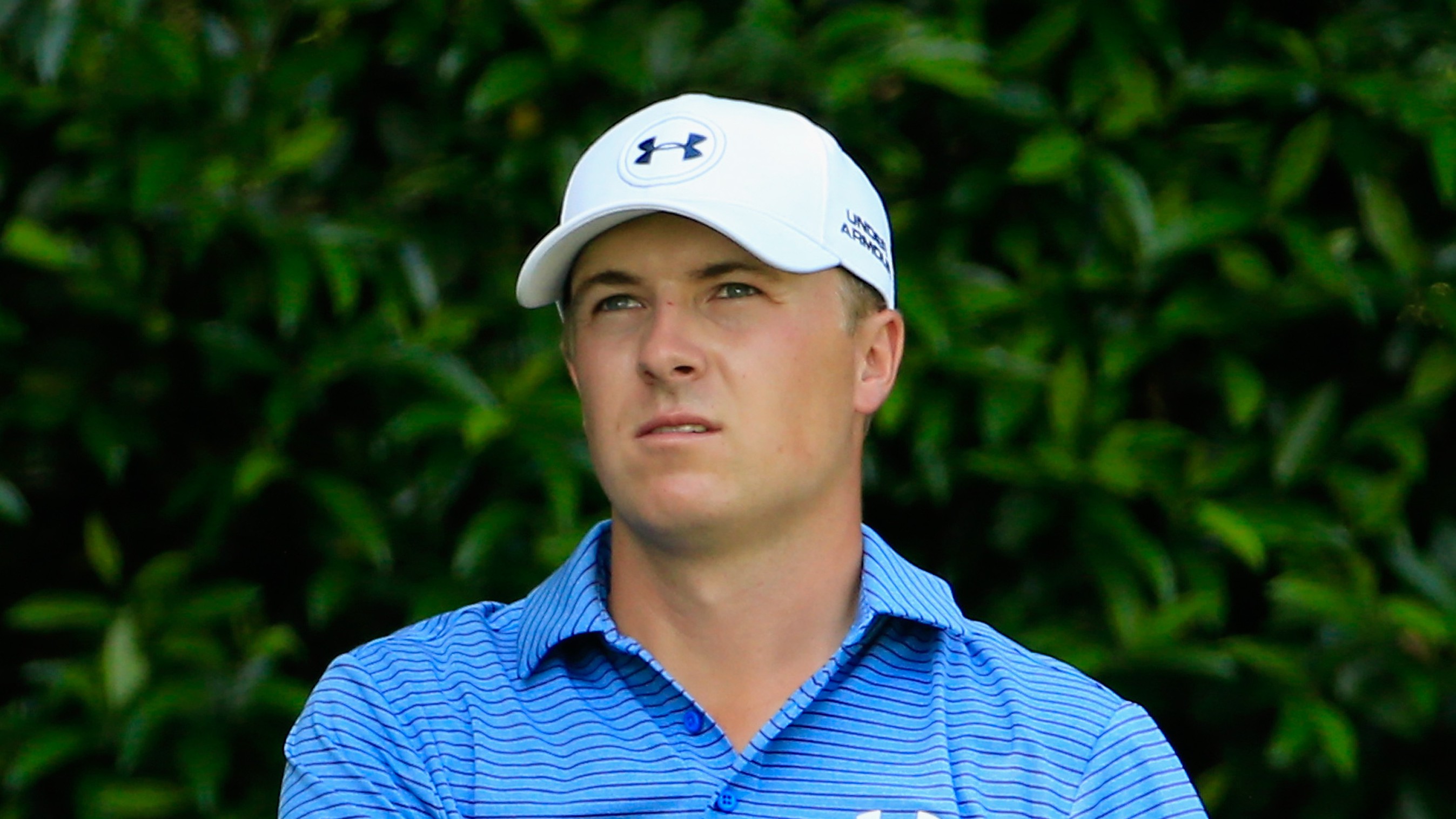 Jordan Spieth shot a 66 on Sunday to put himself closer to his third Major this year. (Getty)