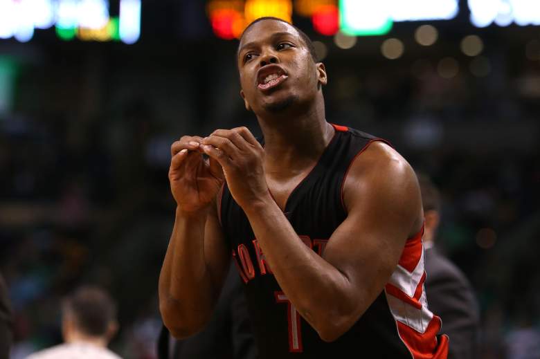 Toronto's Kyle Lowry scores 17.8 points per game. (Getty)