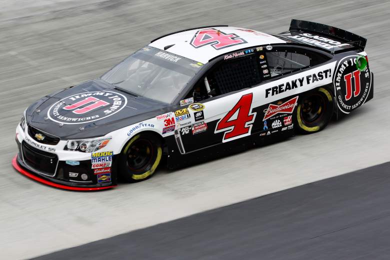 Kevin Harvick is the favorite to win the Food City 500 Sunday at Bristol Motor Speedway. (Getty)