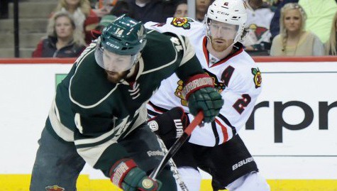 minnesota wild, chicago blackhawks