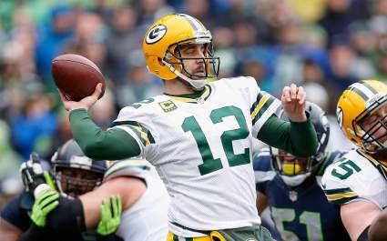 WATCH: Aaron Rodgers Throws TD Pass to Richard Rodgers