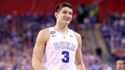WATCH: Grayson Allen Throw Down A Dunk For Duke Against Michigan State
