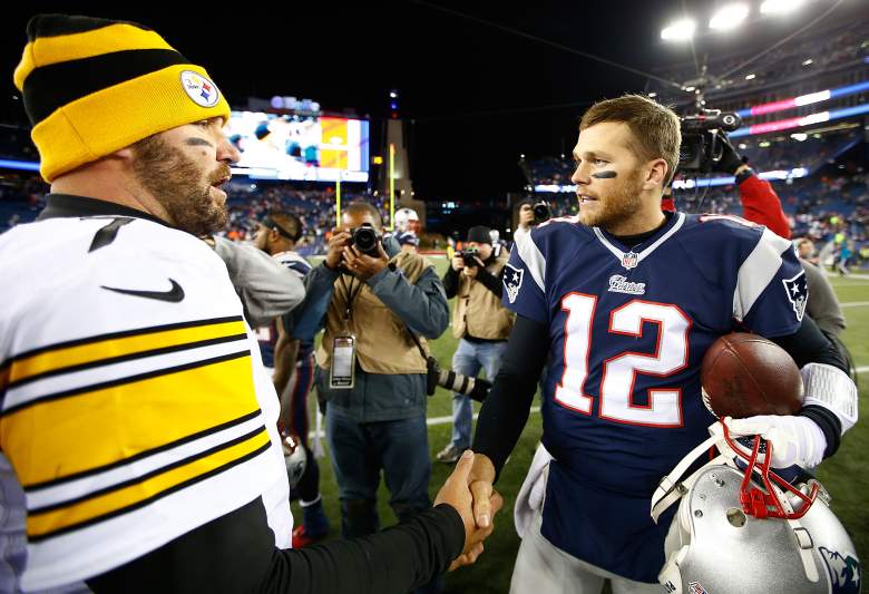 Ben Roethlisberger and the Pittsburgh Steelers will face Tom Brady and the New England Patriots to open the NFL season on September 10, 2015. (Getty)
