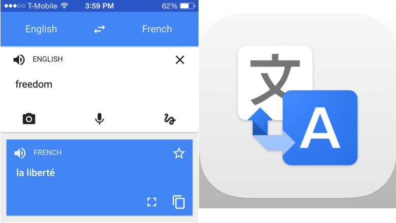 will the google translate app work on iphone