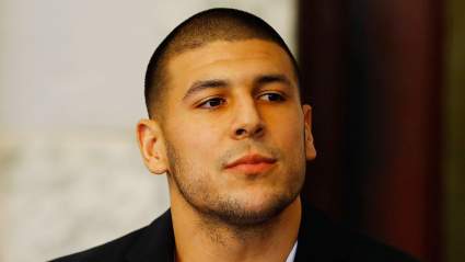 Report: Aaron Hernandez Drew ‘Illuminati’ Symbols in Blood