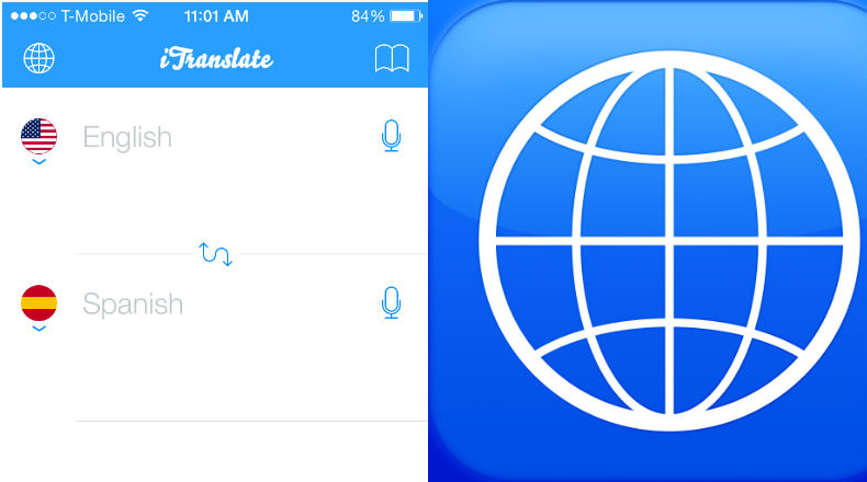 itranslate app 96 languages