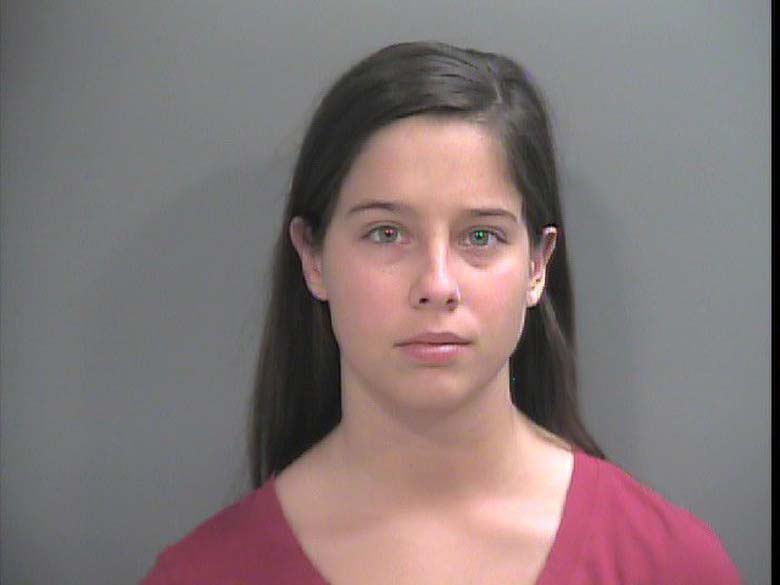 Judy Garcia's mugshot. In 2014, she was charged with filing a false report about sexual assault on the campus of the University of Arkansas. (Handout)