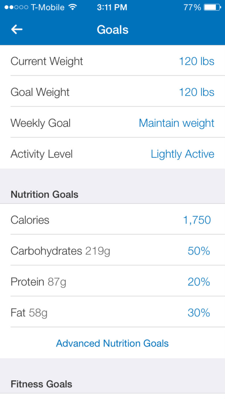 How To Use MyFitnessPal Calorie Counter App Page 4 Heavy Com   Myfitnesspal 4 