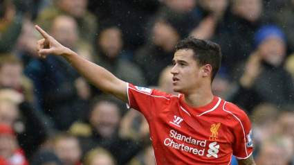 WATCH: Philippe Coutinho Scores For Liverpool Against Blackburn Rovers