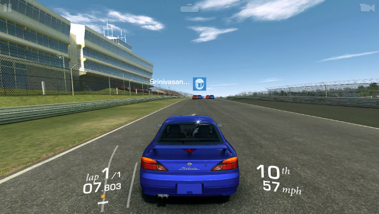 car racing game iphone