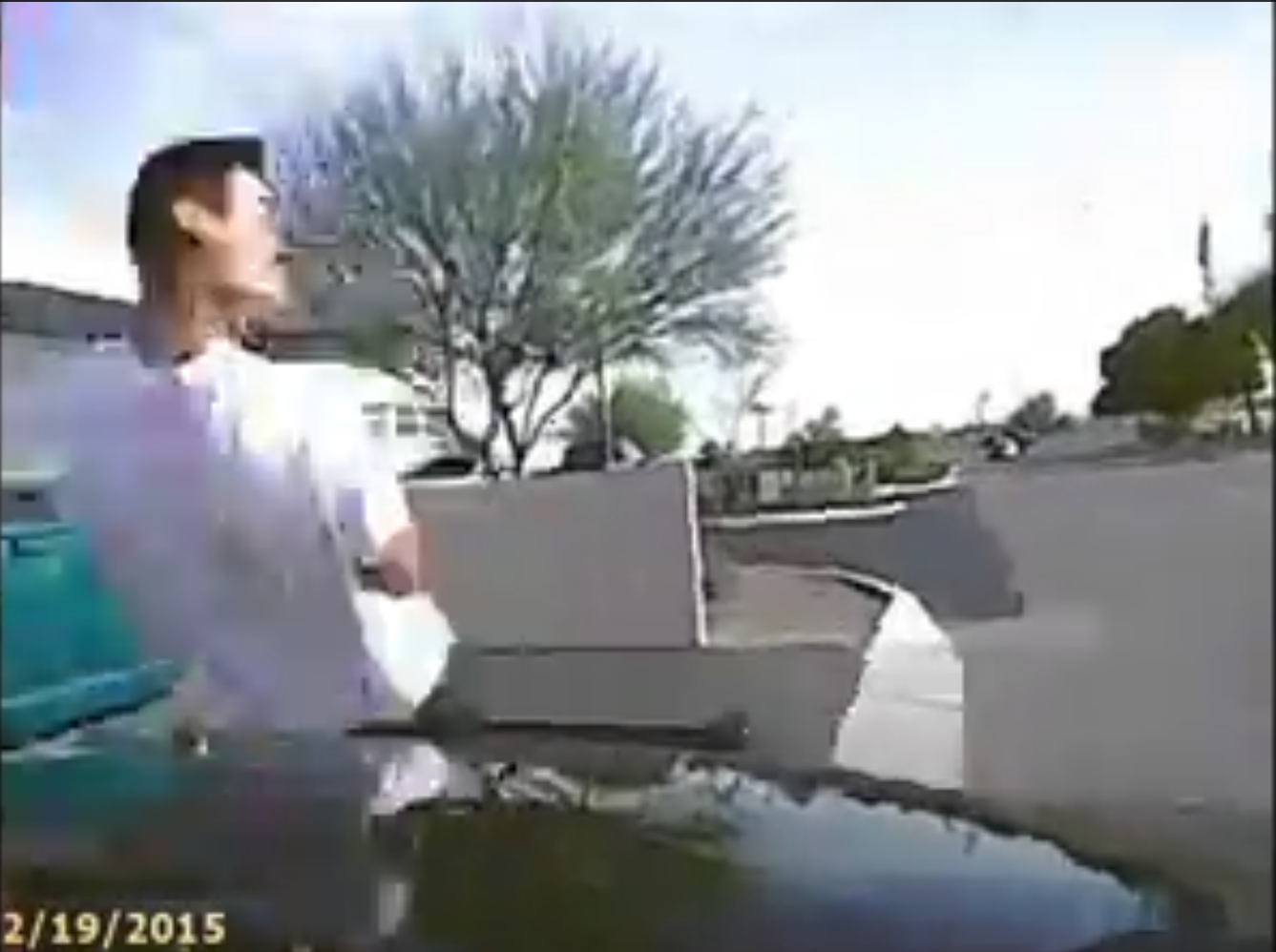 michael rapiejko, mario valencia, marana, arizona, tucson, arizona dash camera, arizona dash cam, cop runs over suspect video