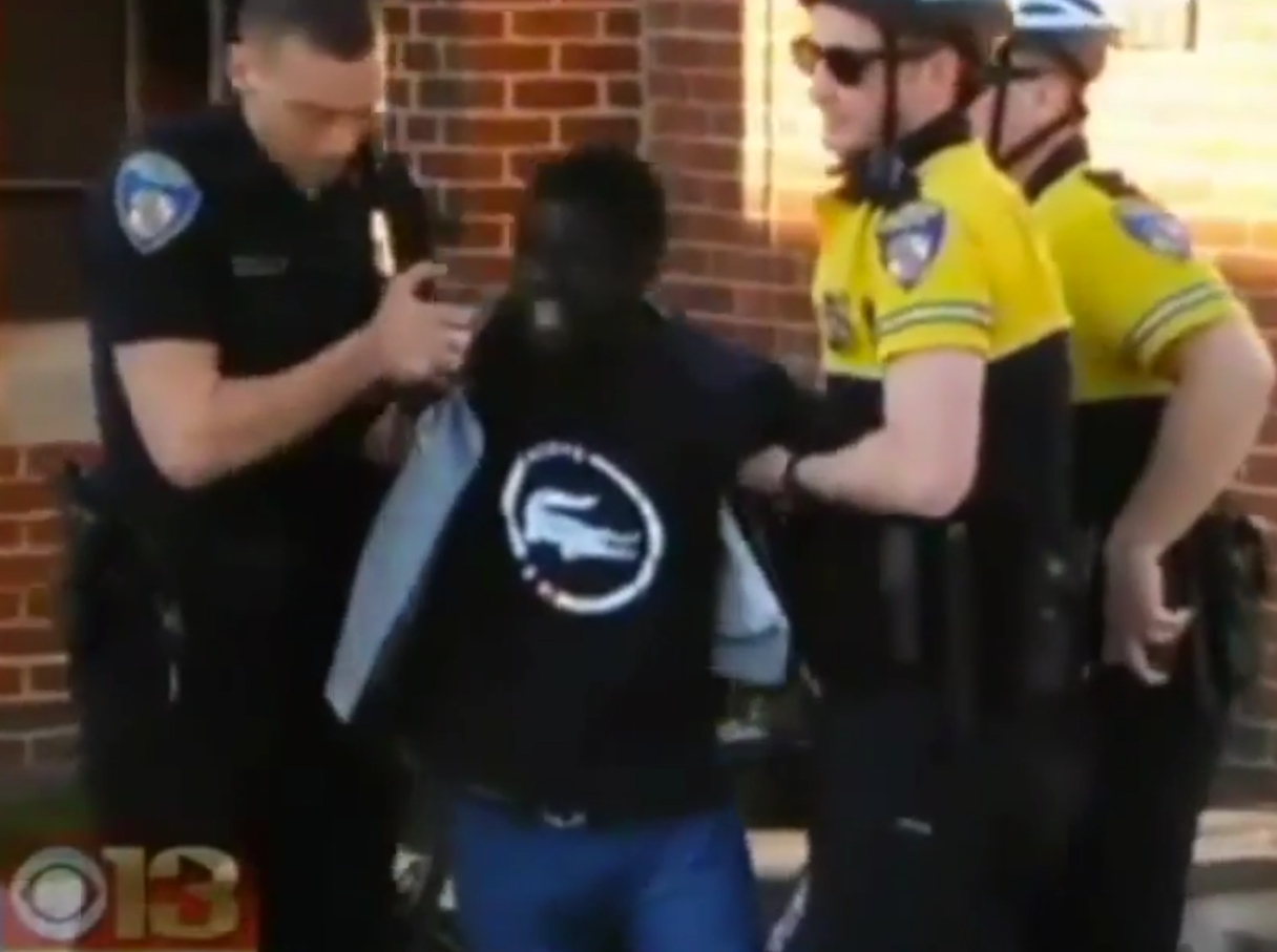 A video given to CBS 13 by a witness shows Freddie Gray being arrested by Baltimore Police.
