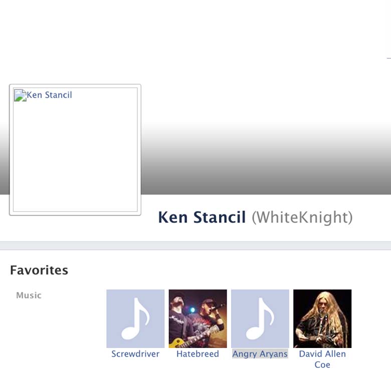 Ken Stancil's Facebook Page