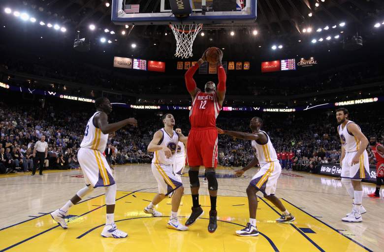 Dwight Howard C) helped lead the Rockets into the Western Conference finals. Getty)