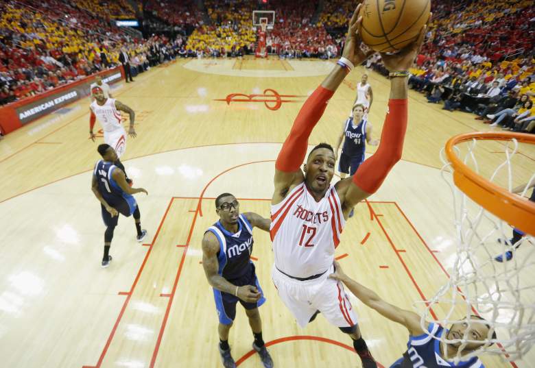 Dwight Howard will need to have a huge series for Houston to advance. Getty)